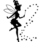 Sticker mademoiselle la fe