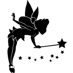 Sticker magie d'une fe