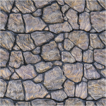 Stickers matriaux pierres de sainte - maxime