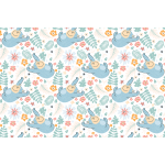 Sticker meuble enfant gorille se balanant dans la jungle