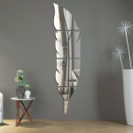Sticker miroir plume