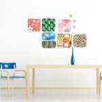 Sticker mosaïque design multi couleurs Sticker mosaïque design multi couleurs