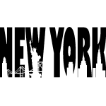 Sticker new - york artistique Sticker new - york artistique