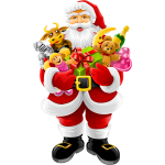 Sticker nol le pre nol apporte les cadeaux