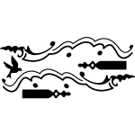 Sticker oiseau volant Sticker oiseau volant