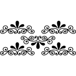 Sticker ornement pour escalier