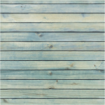 Sticker papier peint bois bordure de mer