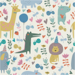 Sticker papier peint enfant dans la jungle lointaine Sticker papier peint enfant dans la jungle lointaine