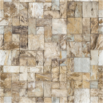 Sticker parement de pierres de bangkok