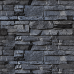 Stickers parement de pierres volcaniques