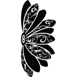 Sticker ptales de fleur