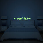 Sticker phosphorescent 9 chats