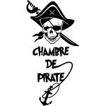 Sticker pirate chambre d'enfant