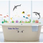 Stickers poissons dauphins Stickers poissons dauphins