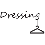 Sticker pour porte dressing