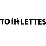 Sticker porte toilettes femme et homme presss