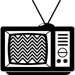 Sticker poste de television