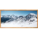 Sticker poster hiver sur la montagne Sticker poster hiver sur la montagne