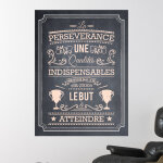 Sticker poster la persévérance Sticker poster la persévérance