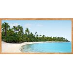 Sticker poster plage paradisiaque Sticker poster plage paradisiaque