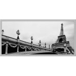 Sticker poster tour eiffel vue d'en bas