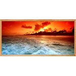 Sticker poster vue d'un coucher de soleil Sticker poster vue d'un coucher de soleil