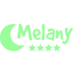 Stickers prénom phosphorescent la lune et les étoiles Stickers prénom phosphorescent la lune et les étoiles