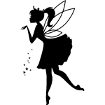 Sticker princesse fe