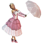 Sticker princesse la
