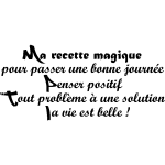 Sticker ma recette magique