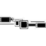 Sticker rectangles design