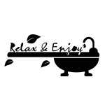 Sticker relax and enjoy
