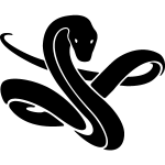 Sticker serpent de jungle Sticker serpent de jungle