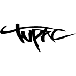 Sticker signature tupac Sticker signature tupac