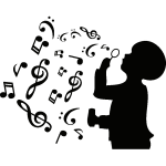 Sticker un souffle de musique