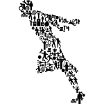 Sticker sports design