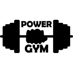 Sticker sport power gym