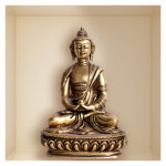 Sticker statue de bouddha Sticker statue de bouddha