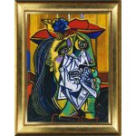 Sticker tableau picasso ? femme qui pleure Sticker tableau picasso ? femme qui pleure