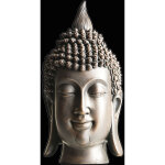 Sticker tête de bouddha Sticker tête de bouddha