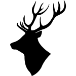 Sticker tête de cerf ii Sticker tête de cerf ii
