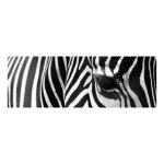 Sticker tête de lit design zèbre Sticker tête de lit design zèbre