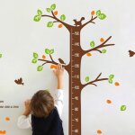 Sticker toise arbre des rves