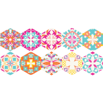 Stickers tomettes sol lusiana anti - drapant