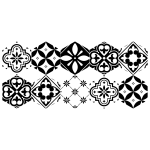 Stickers tomettes sol manoela anti - drapant