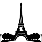 Sticker tour eiffel