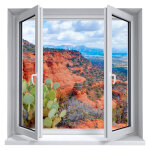 Sticker trompe l'oeil arizona Sticker trompe l'oeil arizona
