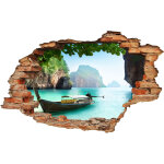 Sticker trompe l'oeil les les secrtes