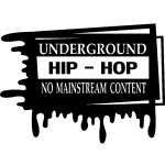 Sticker underground hip - hop
