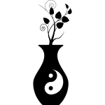 Stickers vase chinois